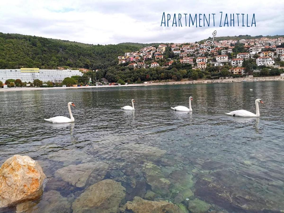 Apartments Zahtila - Pina Rabac Exteriér fotografie